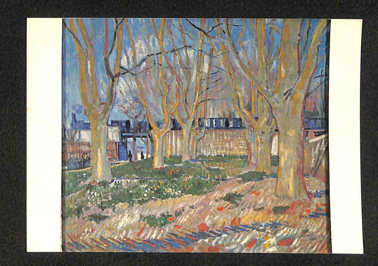 LUCKYPIGEON Vincent Van Gogh Le Train Bleu ou Les Moyettes Postcard (C1743)