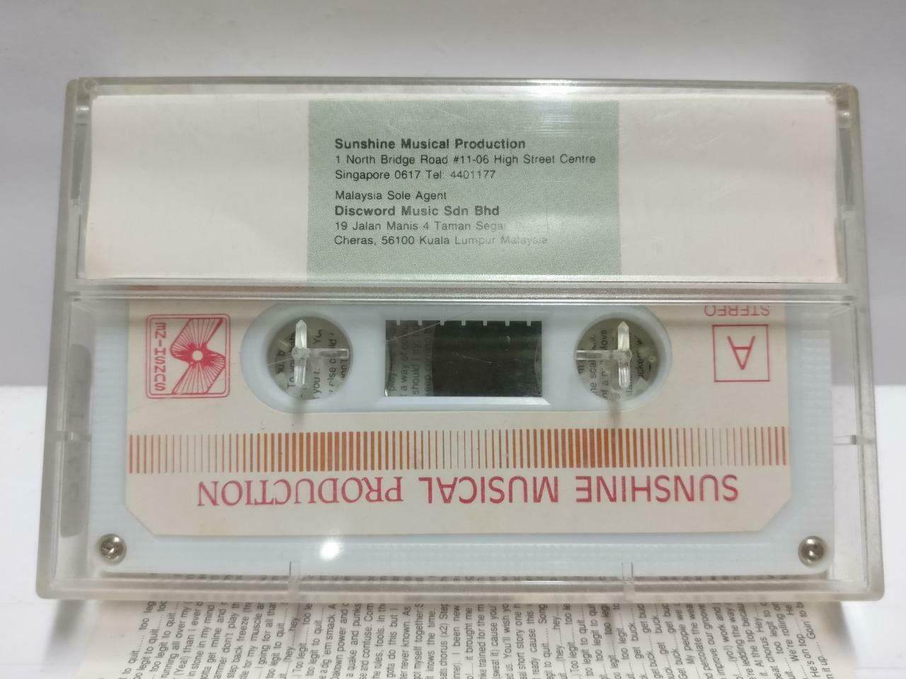 Mega Rare Michael Jackson Unique Cover & Label Singapore English Cassette CT550