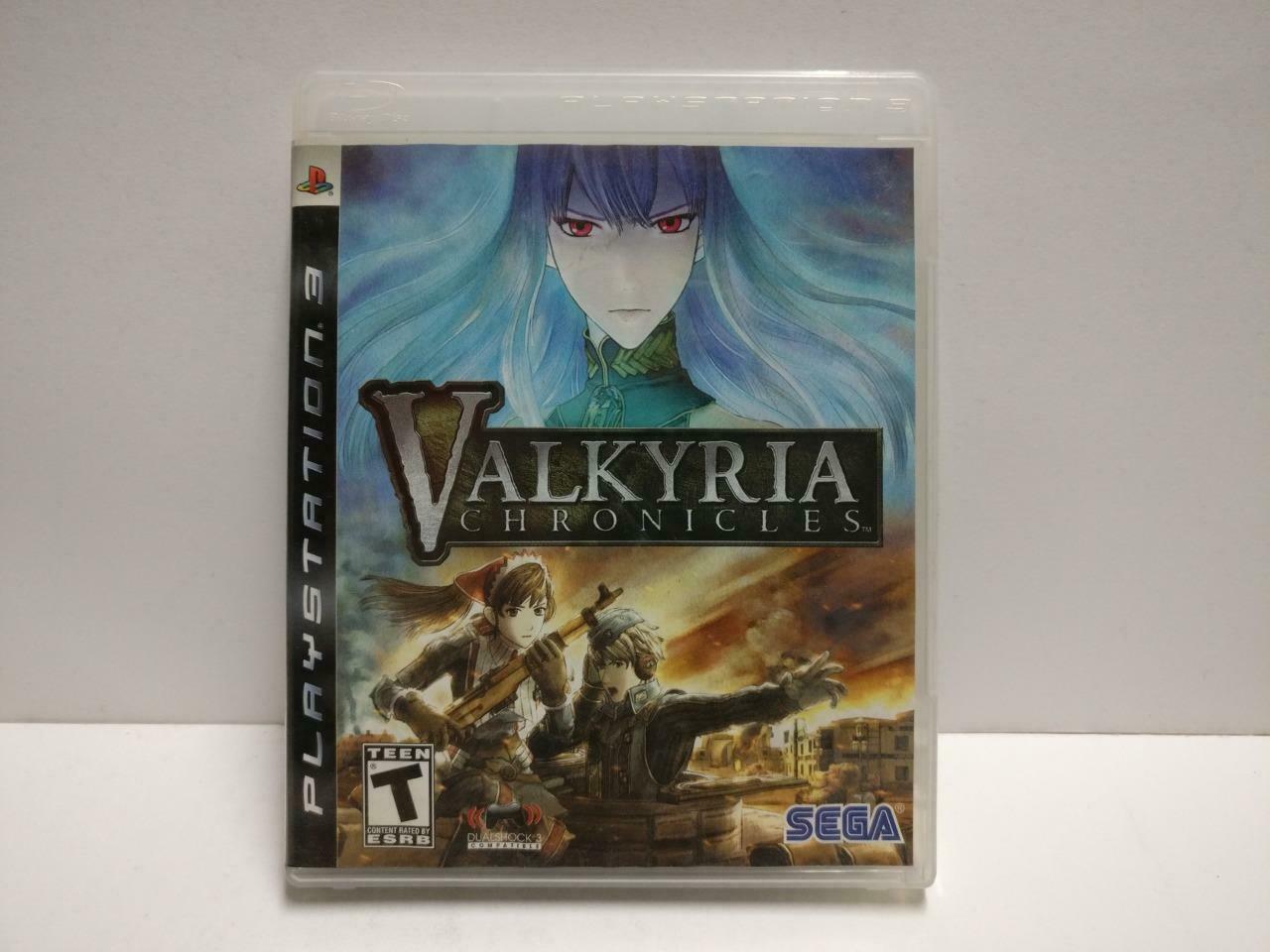 Sony PlayStation 3 PS3 Valkyria Chronicles 2008 USA Game Disc w/ Booklet (GA383)