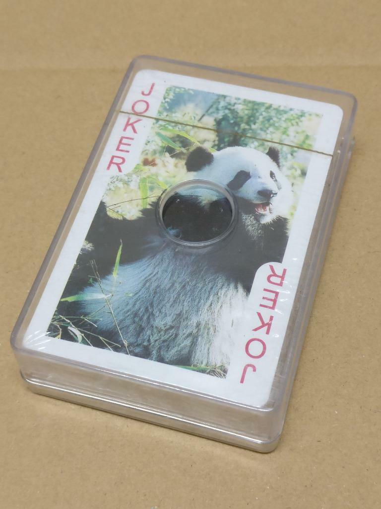 Unused Rare Giant Panda Poker Playing Cards Souvenir (A1974)