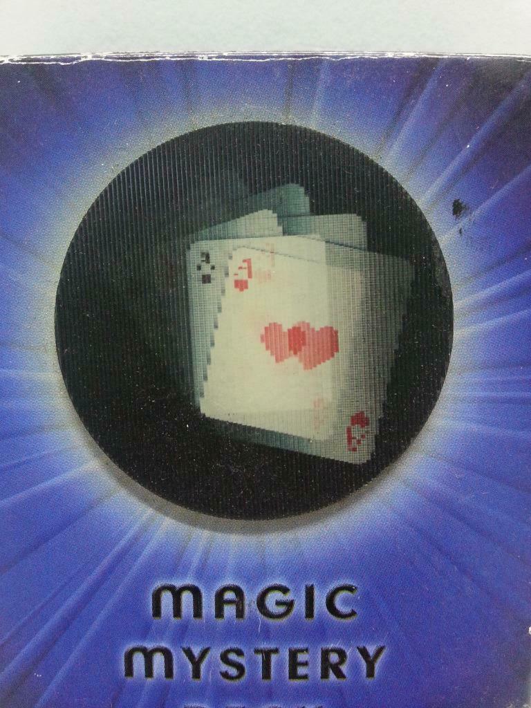 Rare Unsealed Fantasma Magic Mystery Playing Cards Souvenir (A1034)