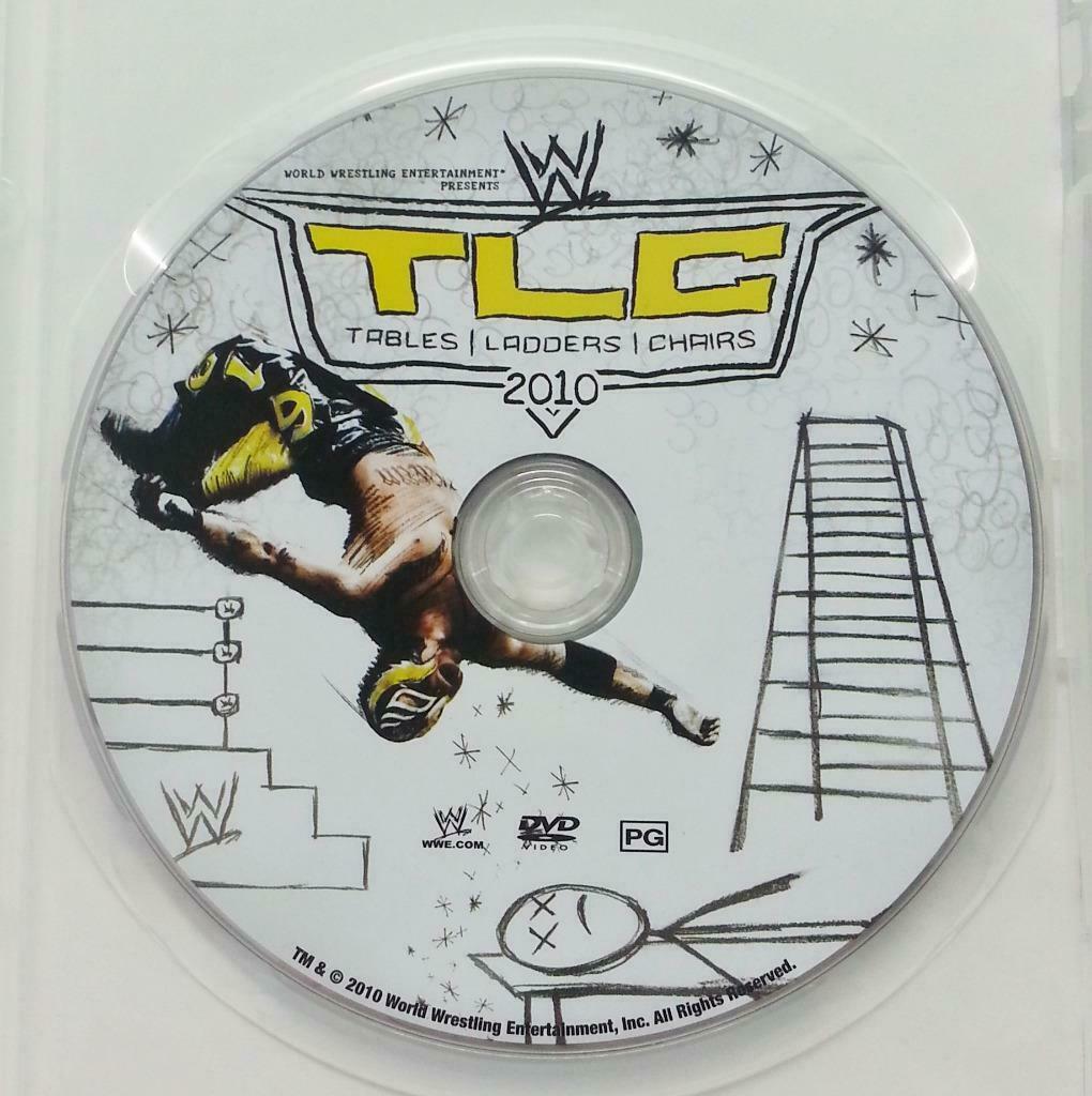 WWE WWF Wrestling Rey Mysterio TLC Tables Ladders Chairs 2010 Singapore DVD A729