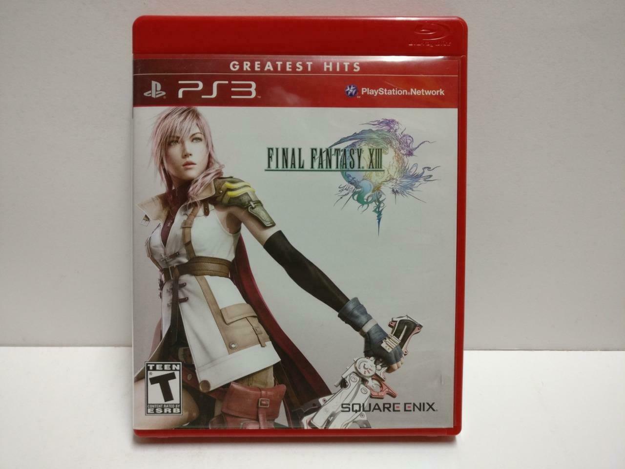 Sony PlayStation3 PS3 Final Fantaxy XIII 2010 Game Disc w/ Booklet (GA388)