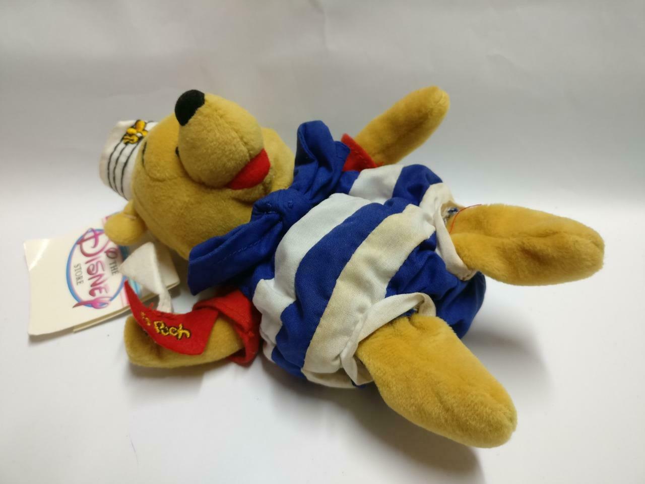 Winnie The Pooh Mini Beanbag Sailor Disney Souvenir Plush Soft Toy F/S (PTY122)