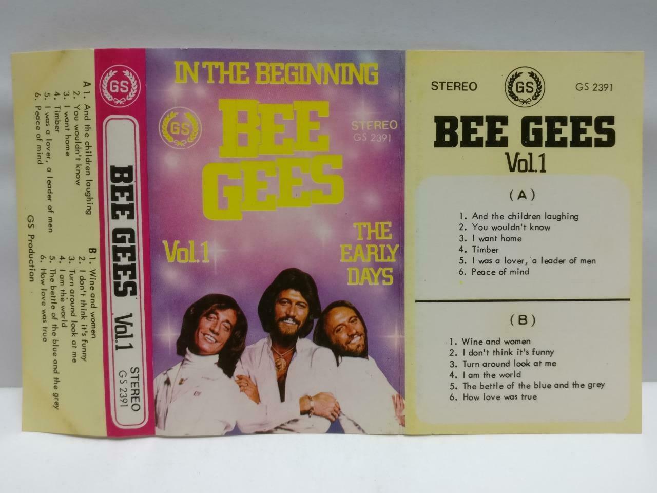 Bee Gees How Love Was True Mega Rare Singapore English Cassette CT512