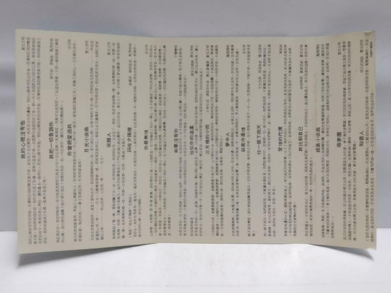 Taiwan Various Artists 费玉清 刘文正 凤飞飞 1981 磁带 卡带 Singapore Chinese Cassette CT665