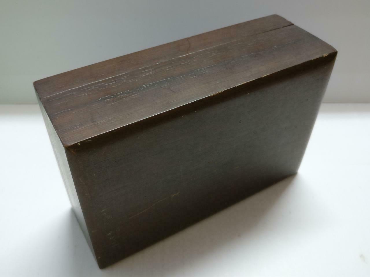 Rare Vintage Titoni Watch Wooden Empty Box Cosmo-99 (BX024)