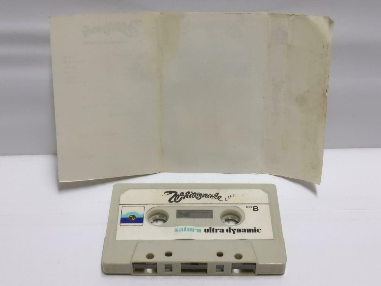 White Snake Live Rock 1981 Mega Rare Singapore English Cassette CT472