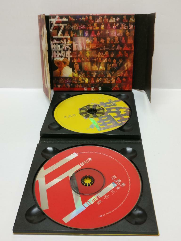 LK888 Alan & Hacken 谭咏麟 李克勤 2003 Rare Singapore 3x CD + VCD Chinese 03817 CD152
