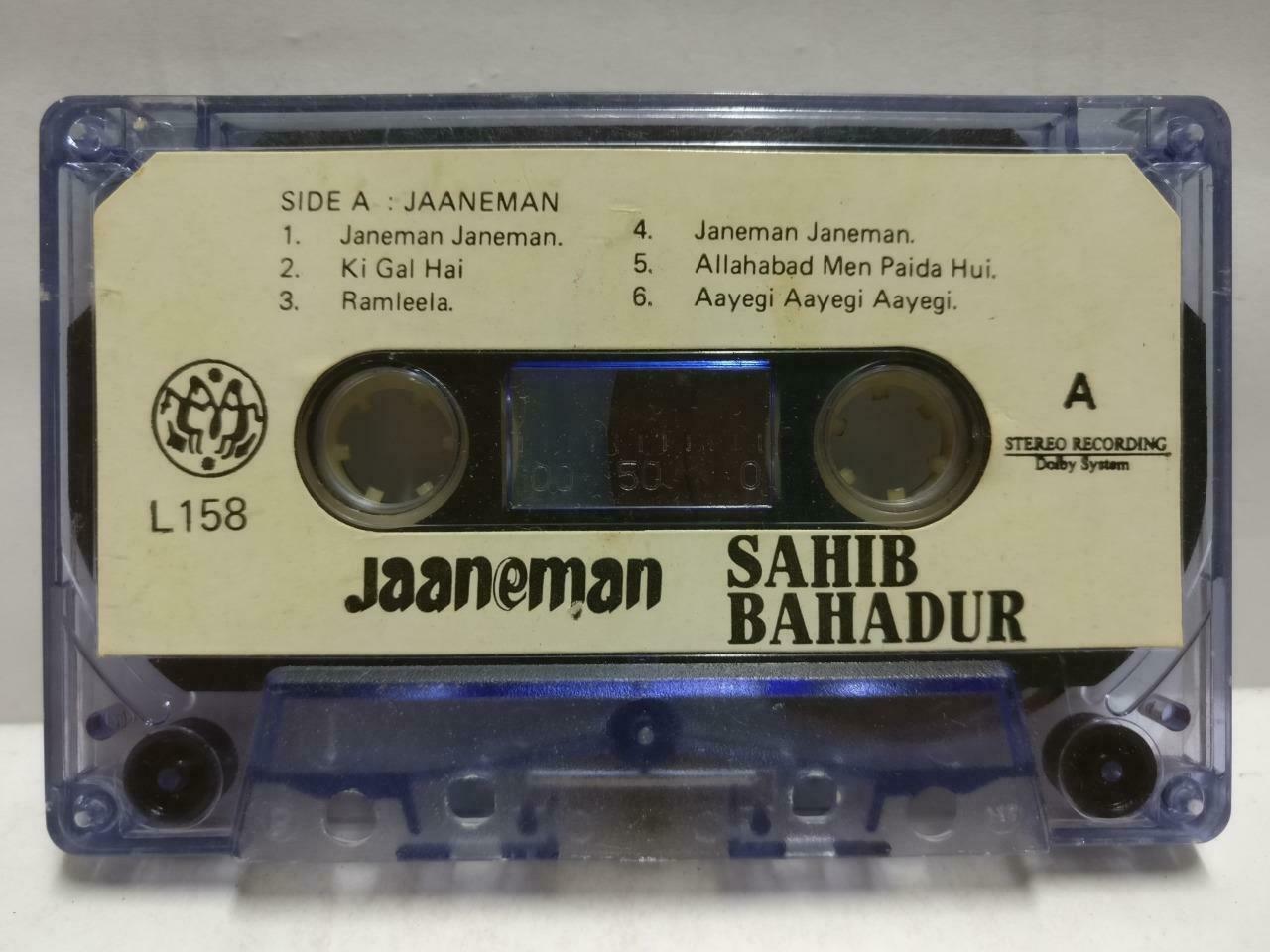 India Bollywood Movie OST Jaaneman Rare Singapore Cassette CT699