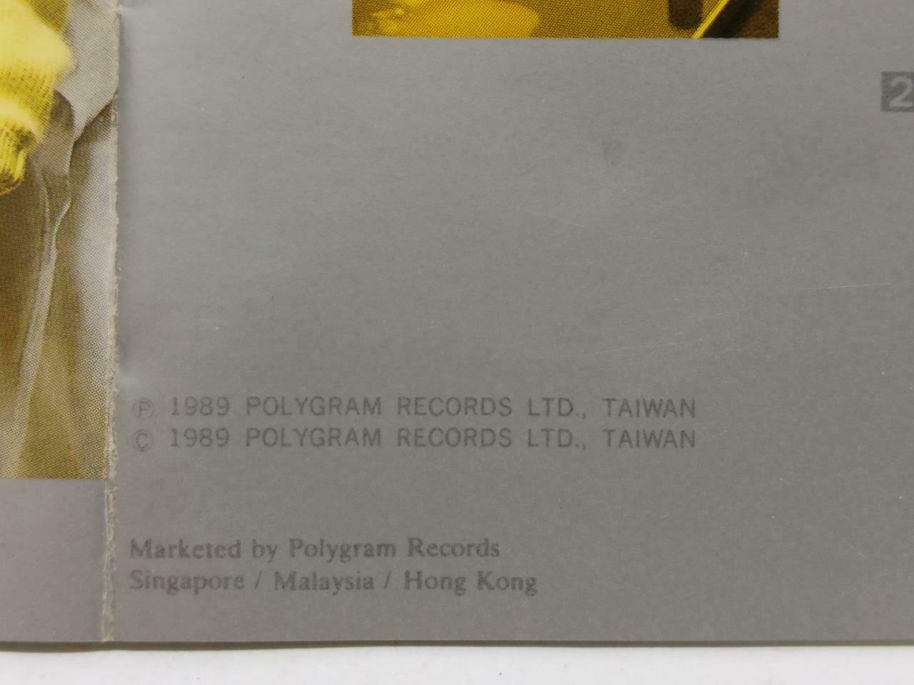 Taiwan Zhang Hao Zhe 张镐哲 不是我不小心 卡帶 磁帶 1989 Rare Singapore Chinese Cassette CT437