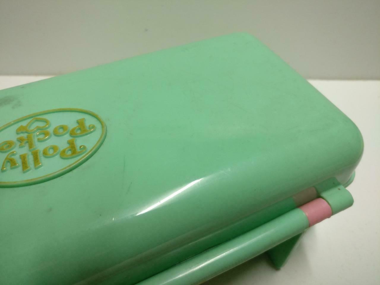 Vintage Polly Pocket 1989 Bluebird Rectangle Money Box Compact Only (FTY075)