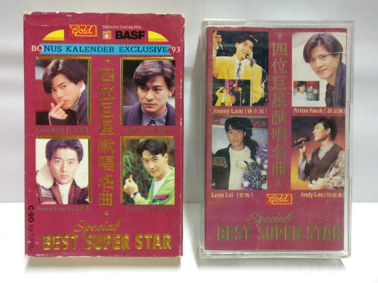 Various Artists Andy Lau Aaron 刘德华 郭富城 磁带 卡带 Indonesia Chinese Cassette CT607