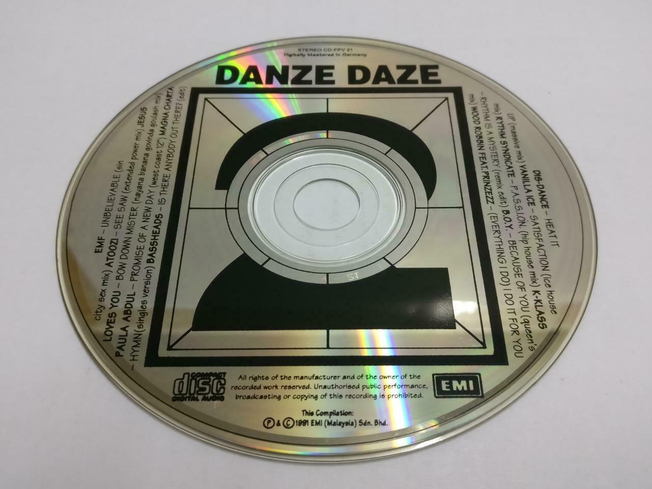 Various Artist Vanilla Ice Paula Abdul EMF B.O.Y 1991 Rare Malaysia CD (CDS311)