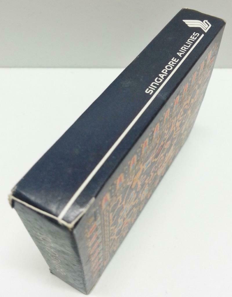 Rare Unsealed Singapore Airlines SIA Playing Cards Souvenir (A1047)