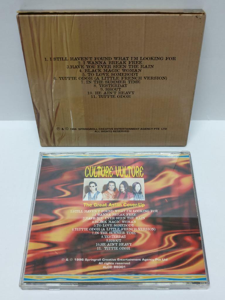 LK888 Mega Rare Culture Vulture Great Asian Cover Up '96 Singapore CD (CD506)
