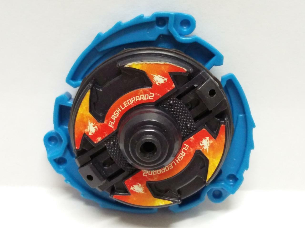 Used Beyblade Flash Leopard 2 Plastic & Metal (A1533)