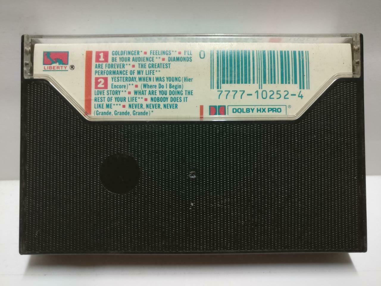 Shirley Bassey Great Performances 1984 English Cassette CT532