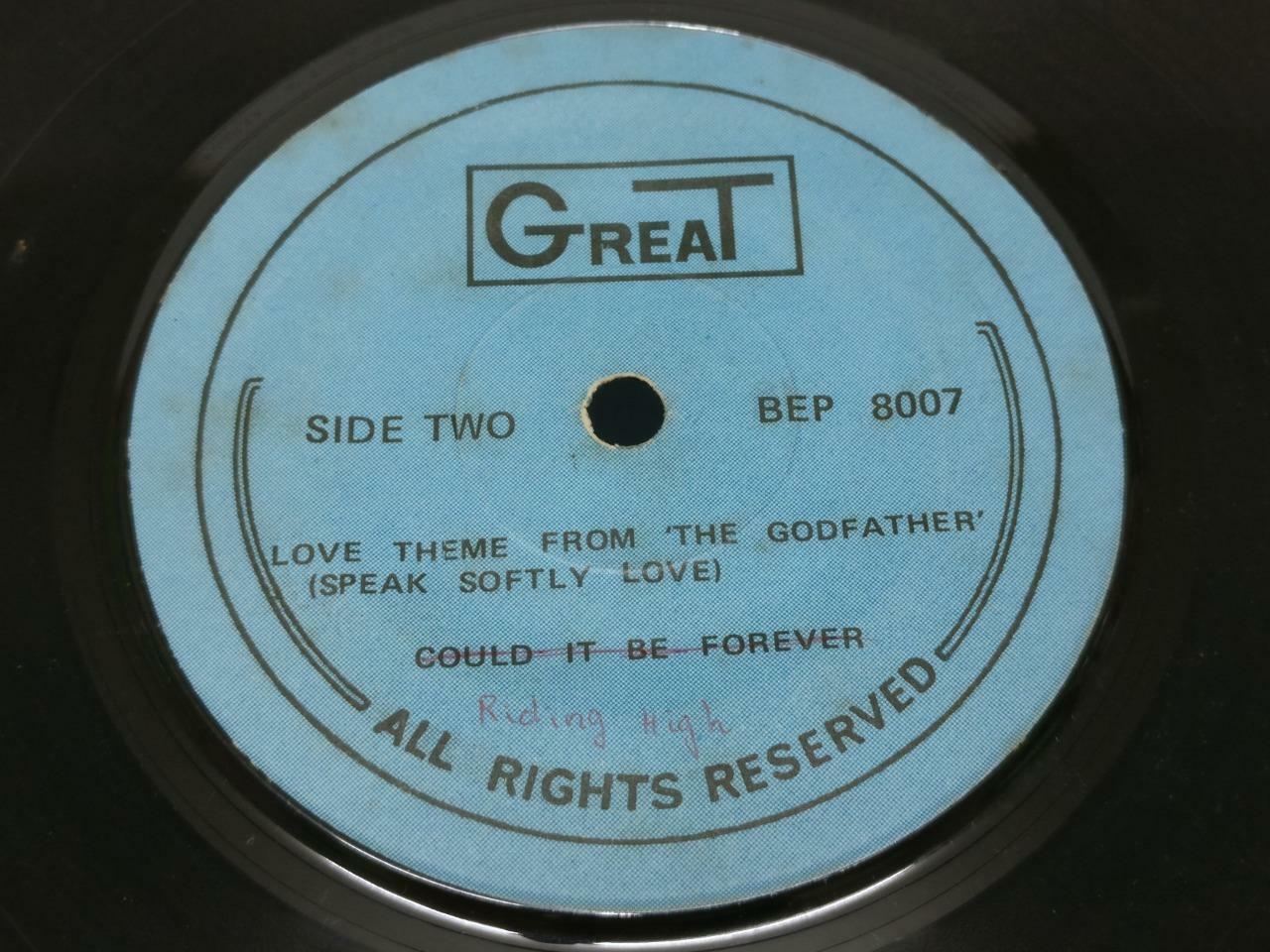 Andy Williams October Cherries David Cassidy Rare Singapore 7" EP EP082