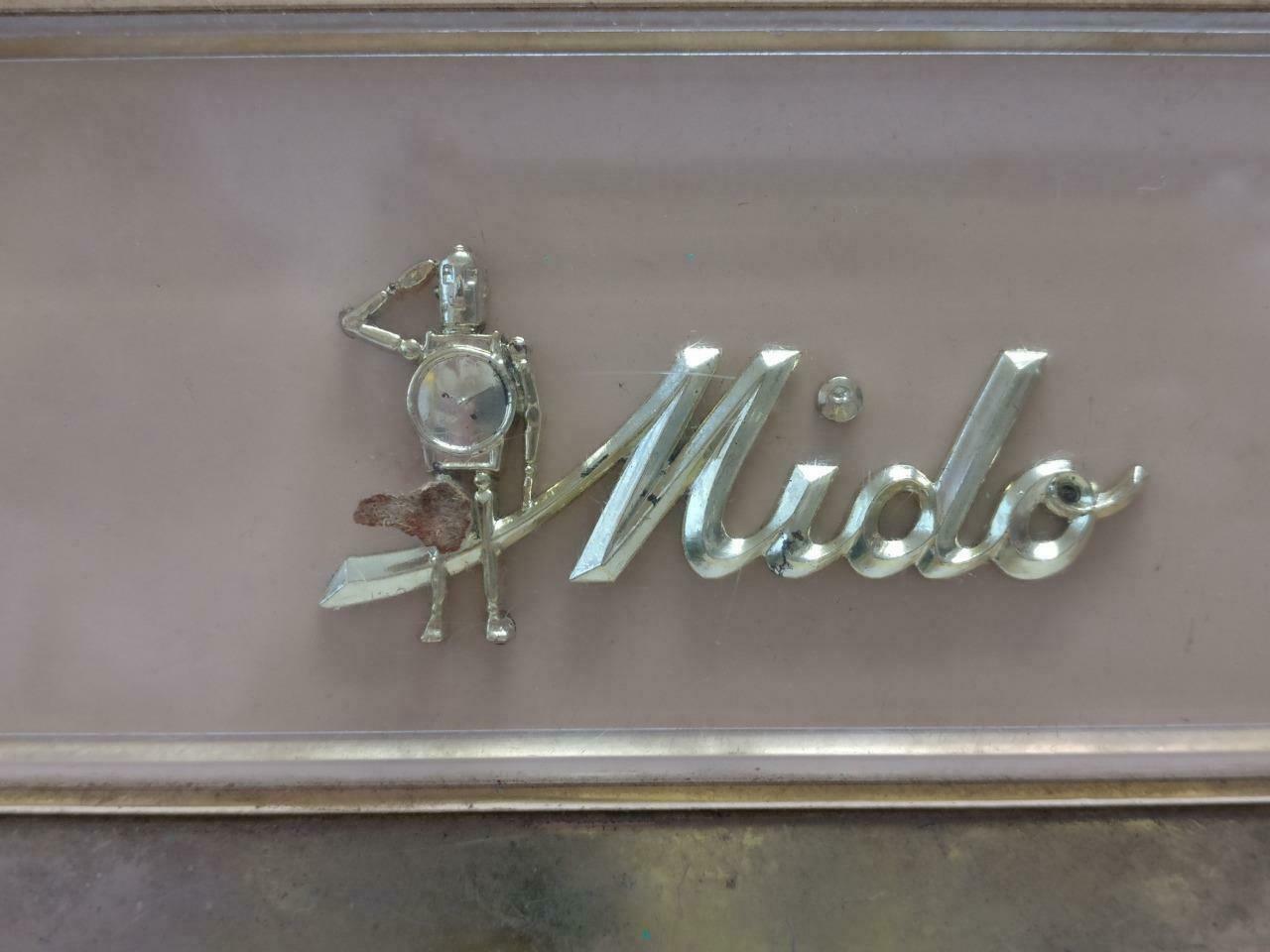 Vintage Mido Watch Ocean Star Metal Empty Box Defective Need Repair parts BX019