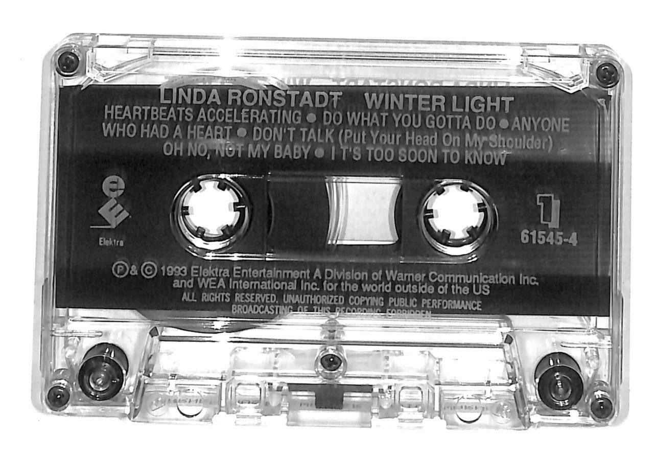 Rare Linda Ronstadt Winter Light 1993 Singapore English Cassette CT889