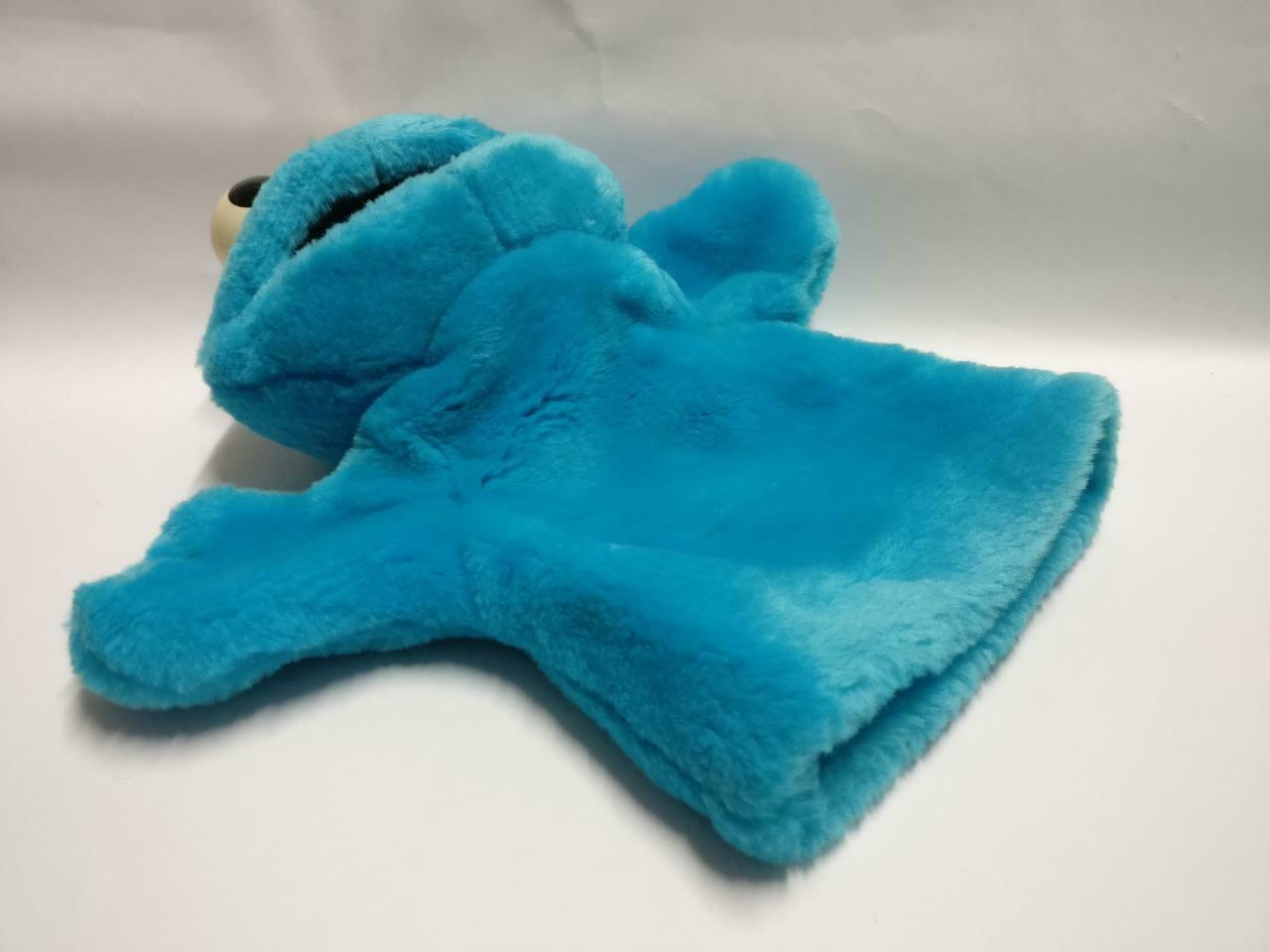 Sesame Street Cookie Monster Hand Puppet 10" 1996 Plush Soft Toy F/S (PTY120)