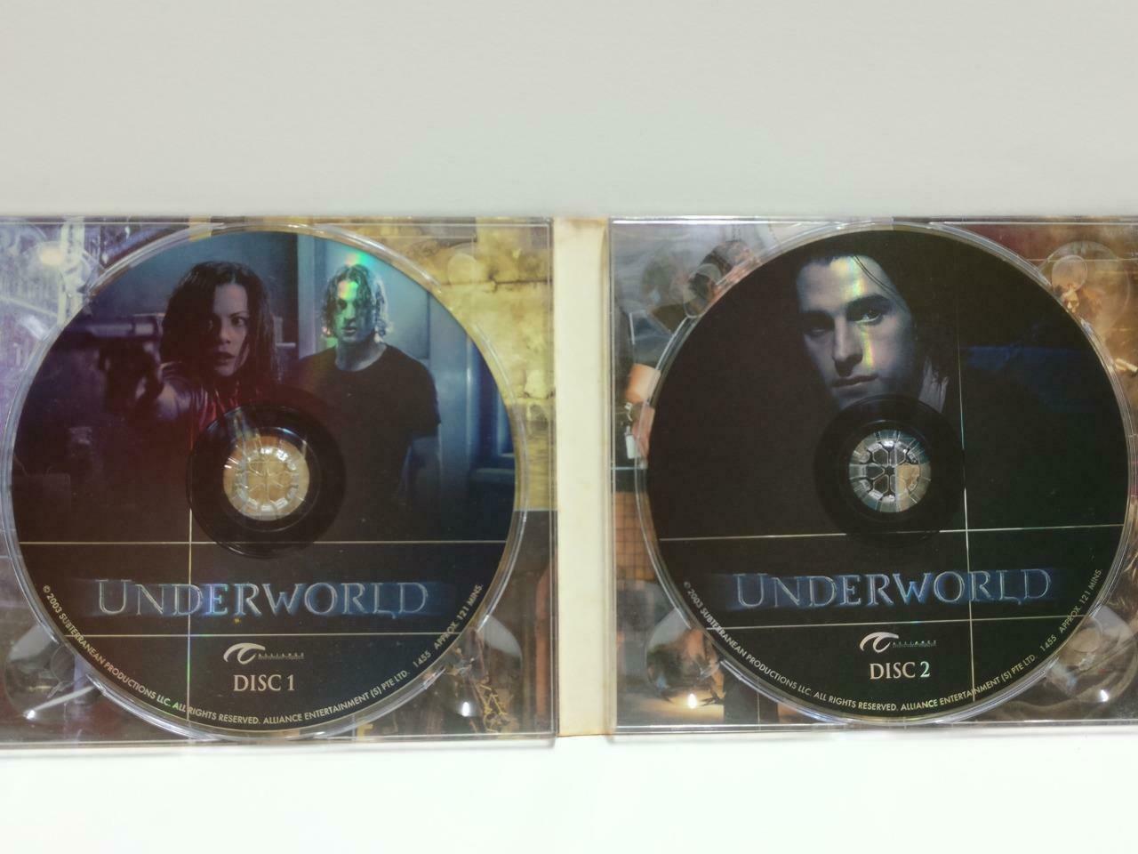 Movie Underworld Kate Beckinsale 2003 Singapore English Video CD 2x VCD CD1111 D