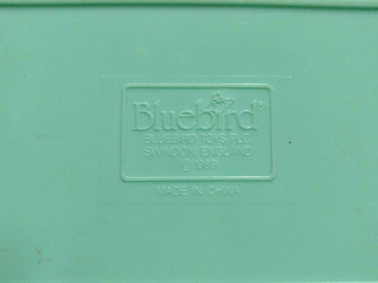 Vintage Polly Pocket 1989 Bluebird Rectangle Money Box Compact Only (FTY075)