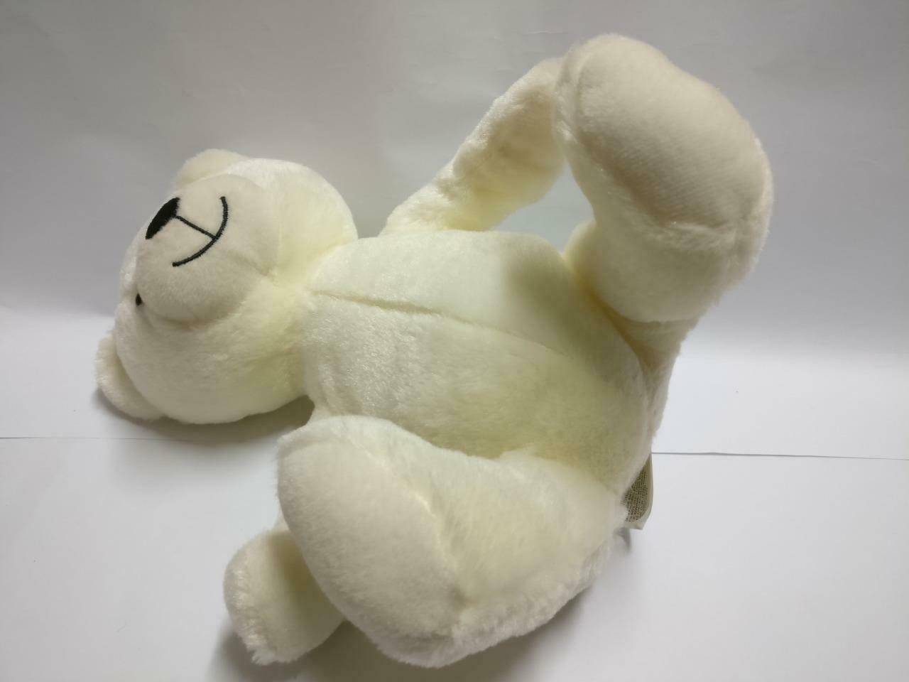 Limited Edition Crabtree & Evelyn White Teddy Bear 9" Plush Soft Toy F/S PTY081