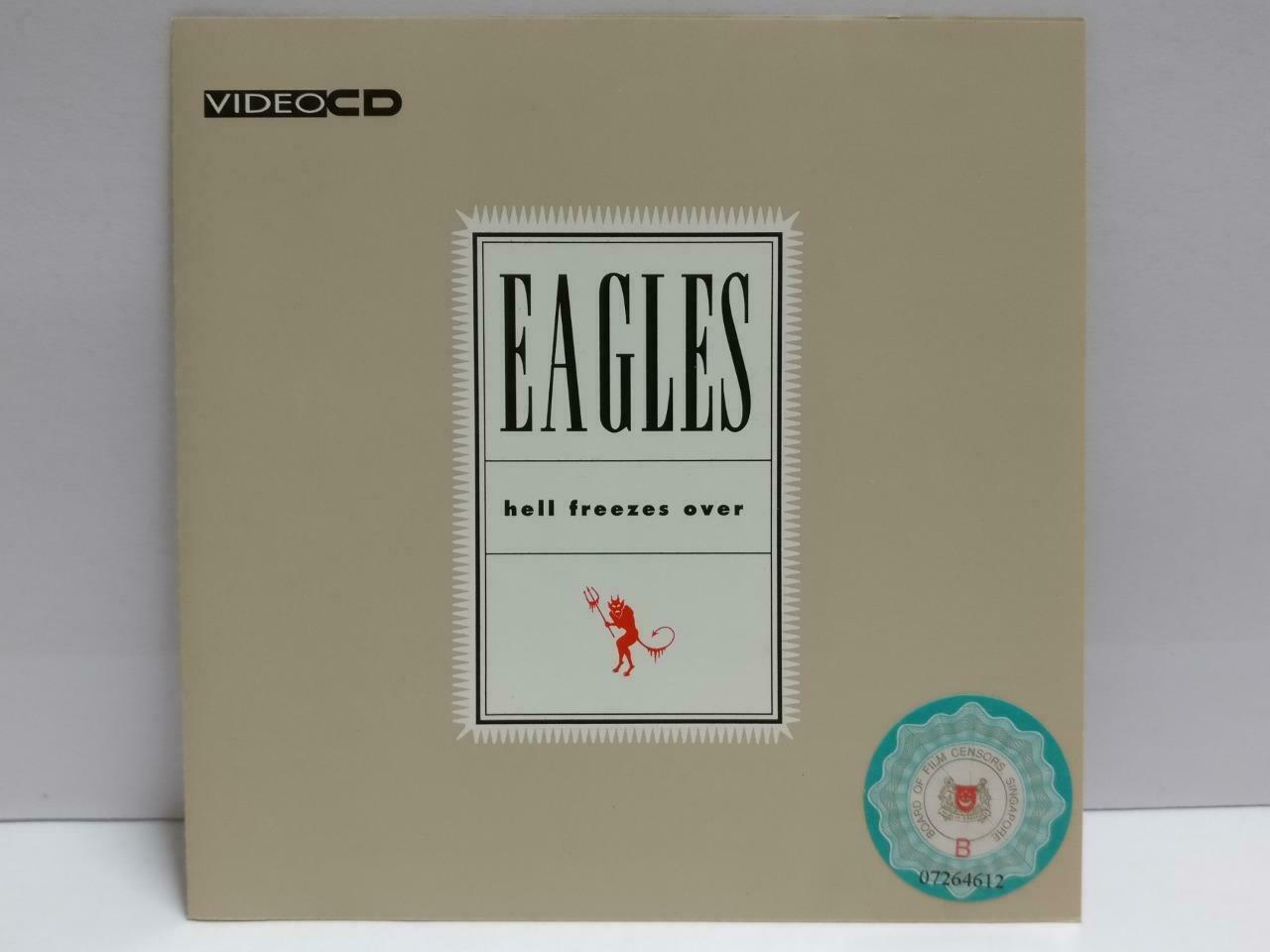 Eagles Hell Freezes Over Singapore Censor Sticker English Video CD 2x VCD CDS236