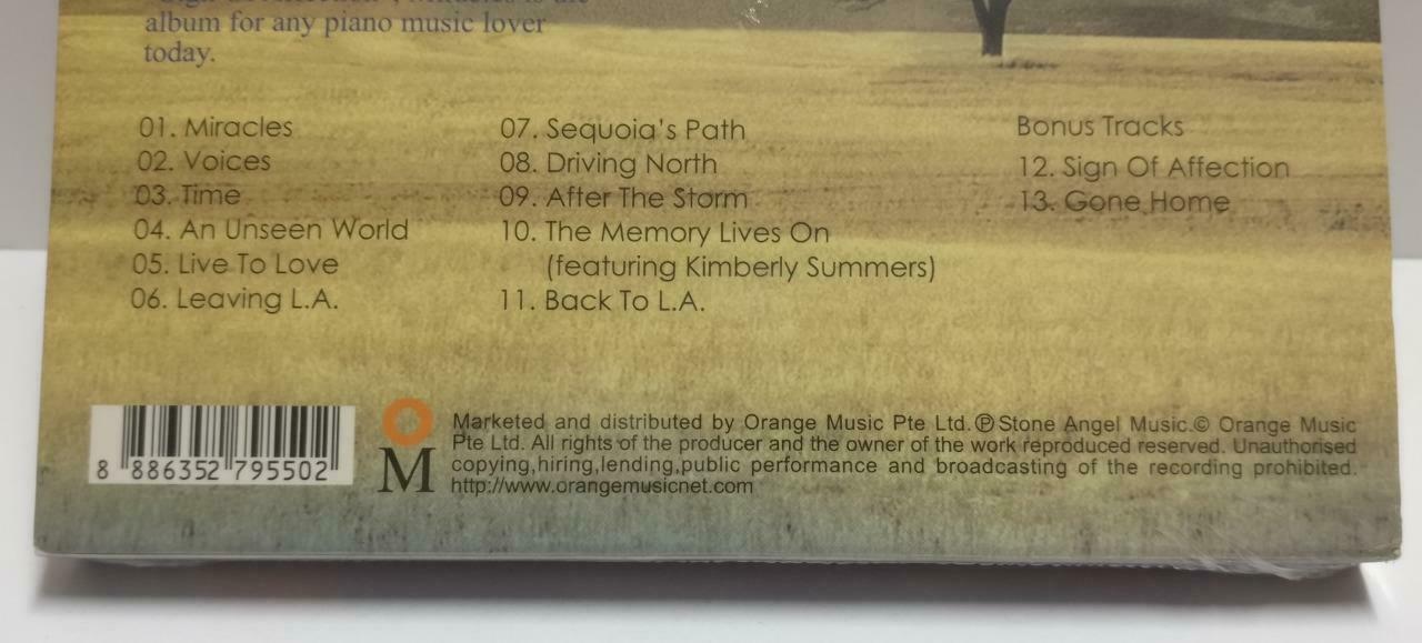 Sealed New Paul Cardall Miracles Audiophile 24Bit Singapore Gold CD CD1098