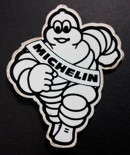 Vintage 80’s Sticker Michelin Sticker 70mm x 80mm F/S (A1123)