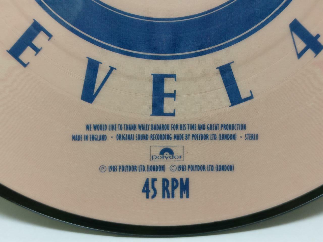 Level 42 You Can't Blame Louis Picture Disc Vinyl '83 England 7" EP EP087
