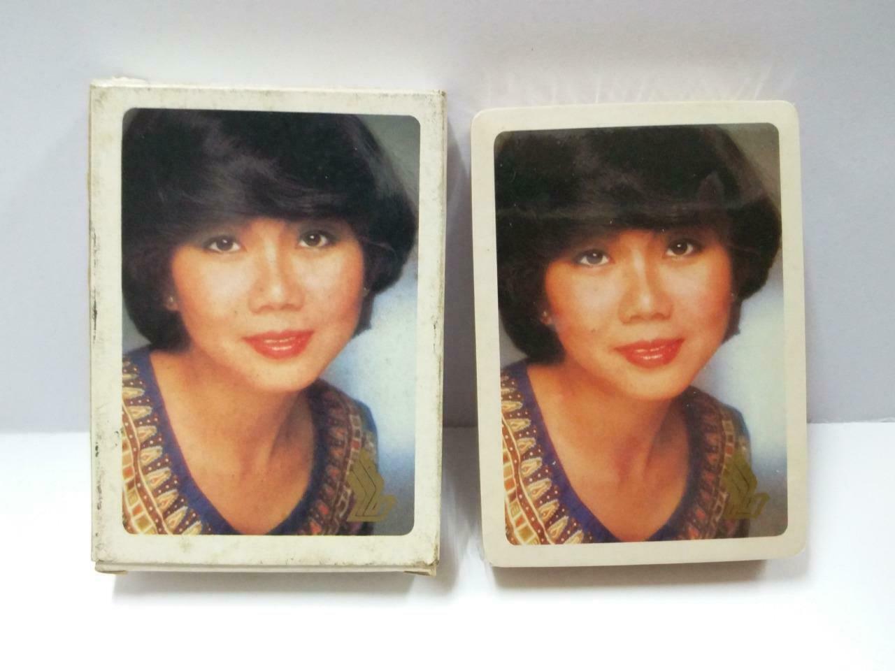 Rare Singapore Airlines SIA Poker Playing Cards Souvenir (A1457)