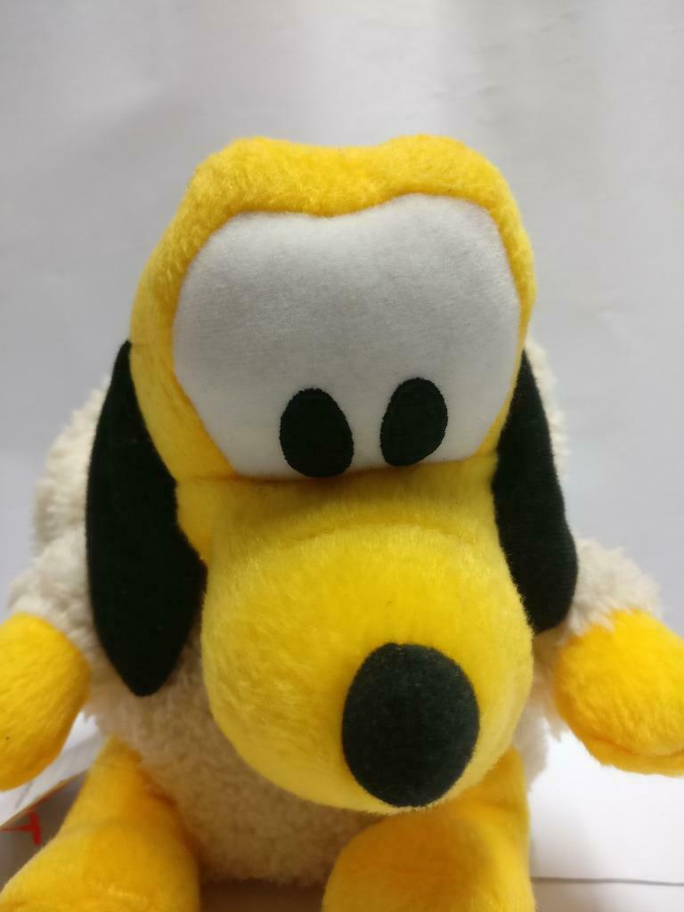 Rare Japan Tokyo Disney Resort Pluto Dog Souvenir 8" Plush Soft Toy F/S (PTY075)