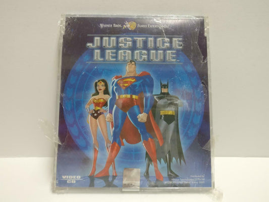 Sealed Cartoon Justice League Superman 2002 Singapore English Video VCD CD1078