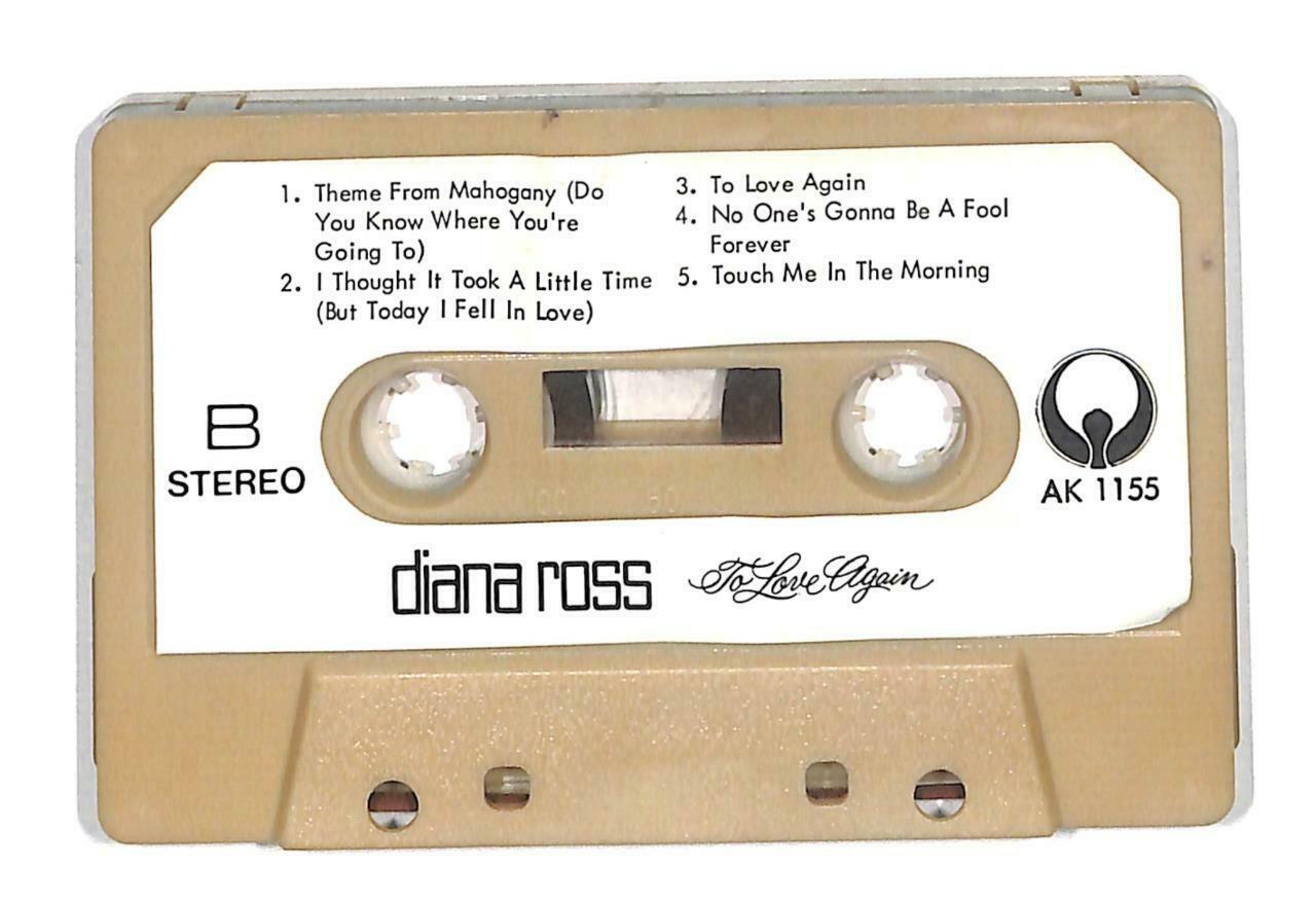 Rare Diana Ross To Love Again Stay With Me Singapore English Cassette CT933