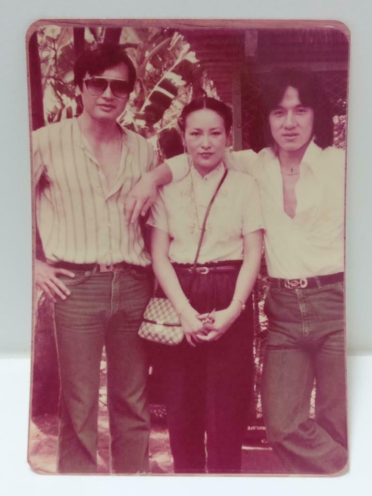 Vintage Hong Kong Actor Jackie Chan 成龍 成龙 Qín XiangLín 秦祥林 Photo F/S (P096)