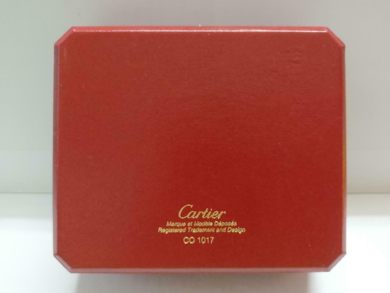 Vintage Cartier Watch Empty Box CO1017 With Mini Booklet (BX013)