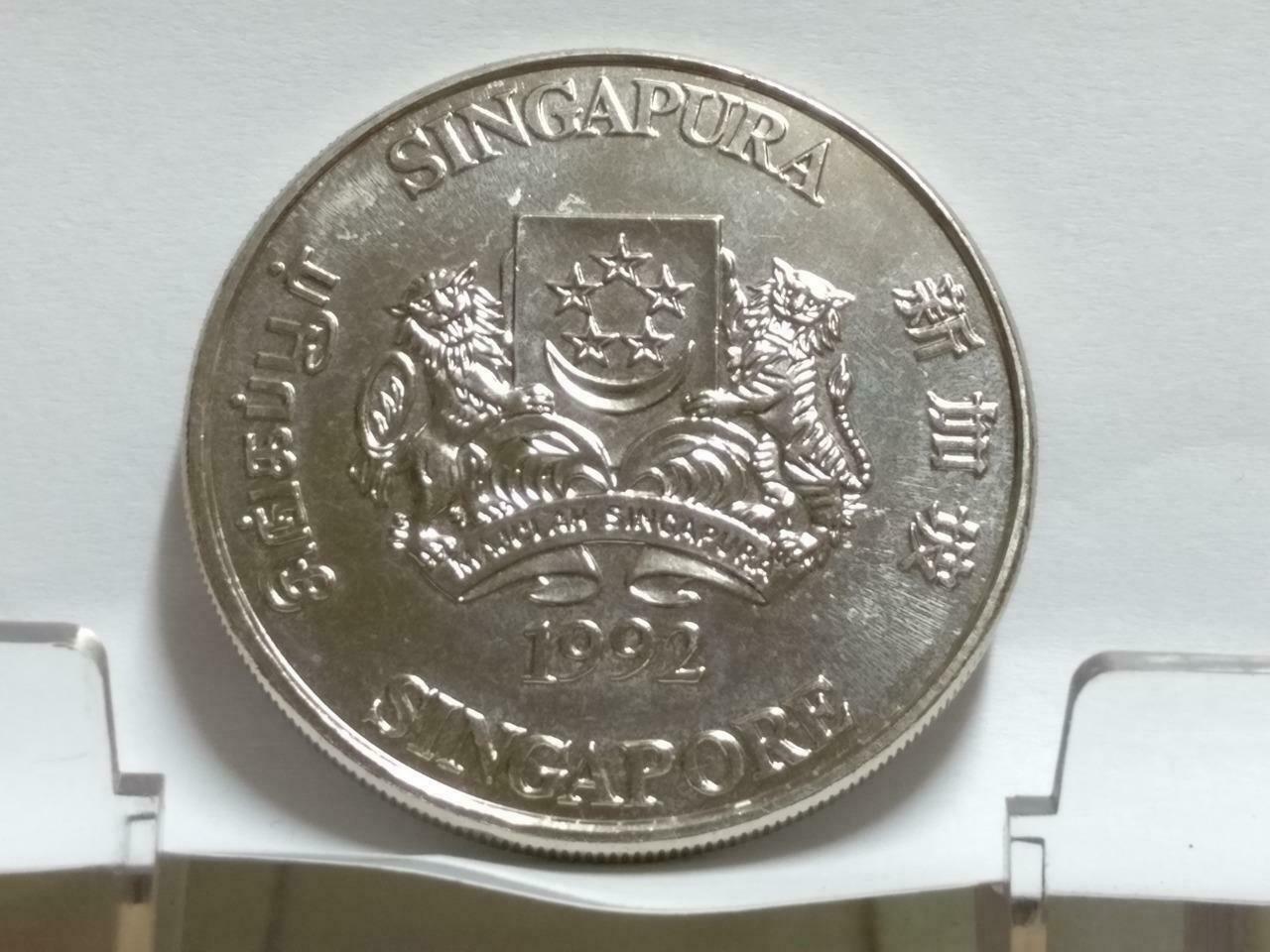 Singapore $10 Monkey 1992 Copper Nickel Coin (C005)