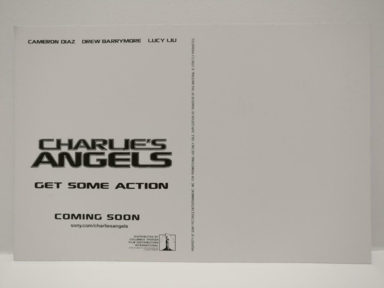 LUCKYPIGEON888 Movie Charlie's Angels Cameron Diaz Singapore Postcard (E0359)