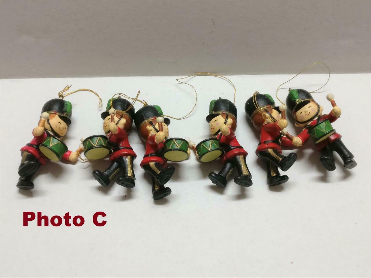 Vintage Christmas X'mas Tree Ornaments Toy Soldier Bundle Lot x01 F/S (A2244)