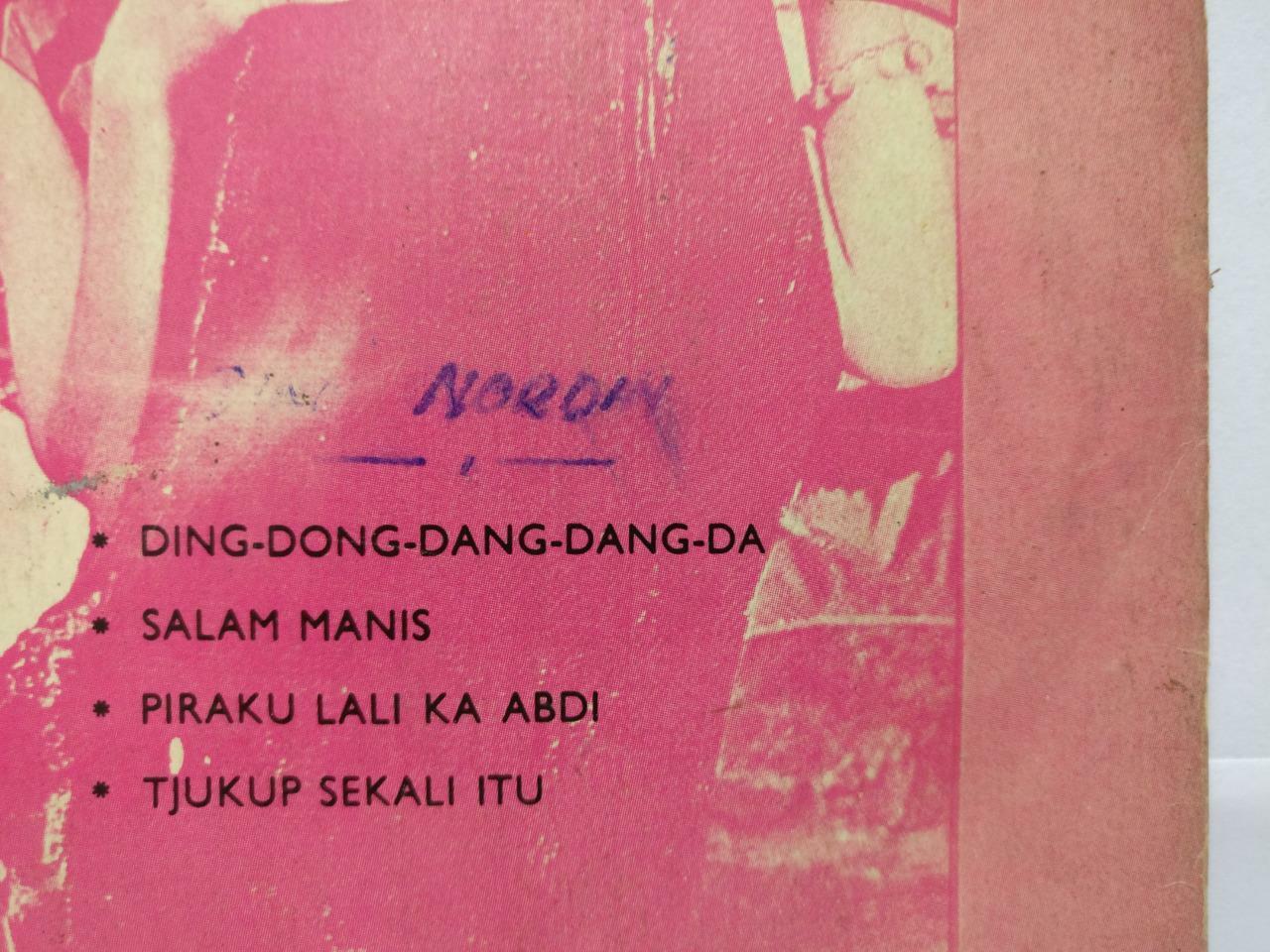 Malay Tetty Kadi & Band 4 Nada Ding Dong Dang Psych Garage Singapore 7" (EP396)