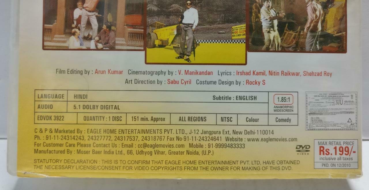 India Bollywood Hindi Movie Khatta Meetha Akshay Kumar Comedy DVD Eng Sub CD982