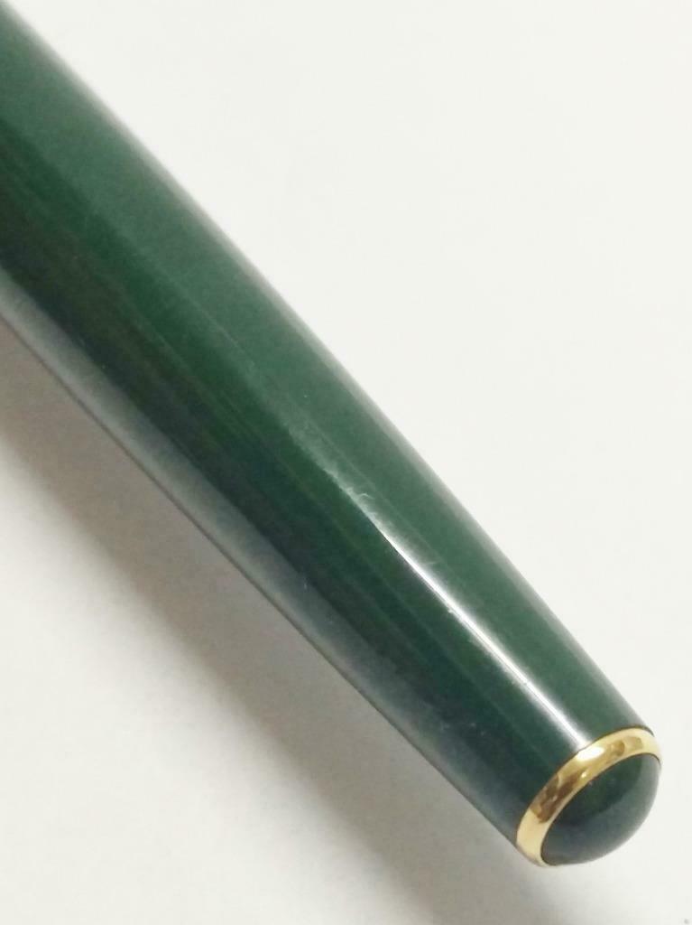 Vintage Preowned Green Montblanc Mont Blanc Gold Tone Fountain Pen (A1591)