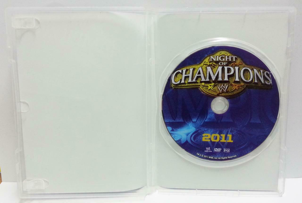 WWE WWF Wrestling John Cena CM Punk Triple H Champions 2011 Singapore DVD A1071