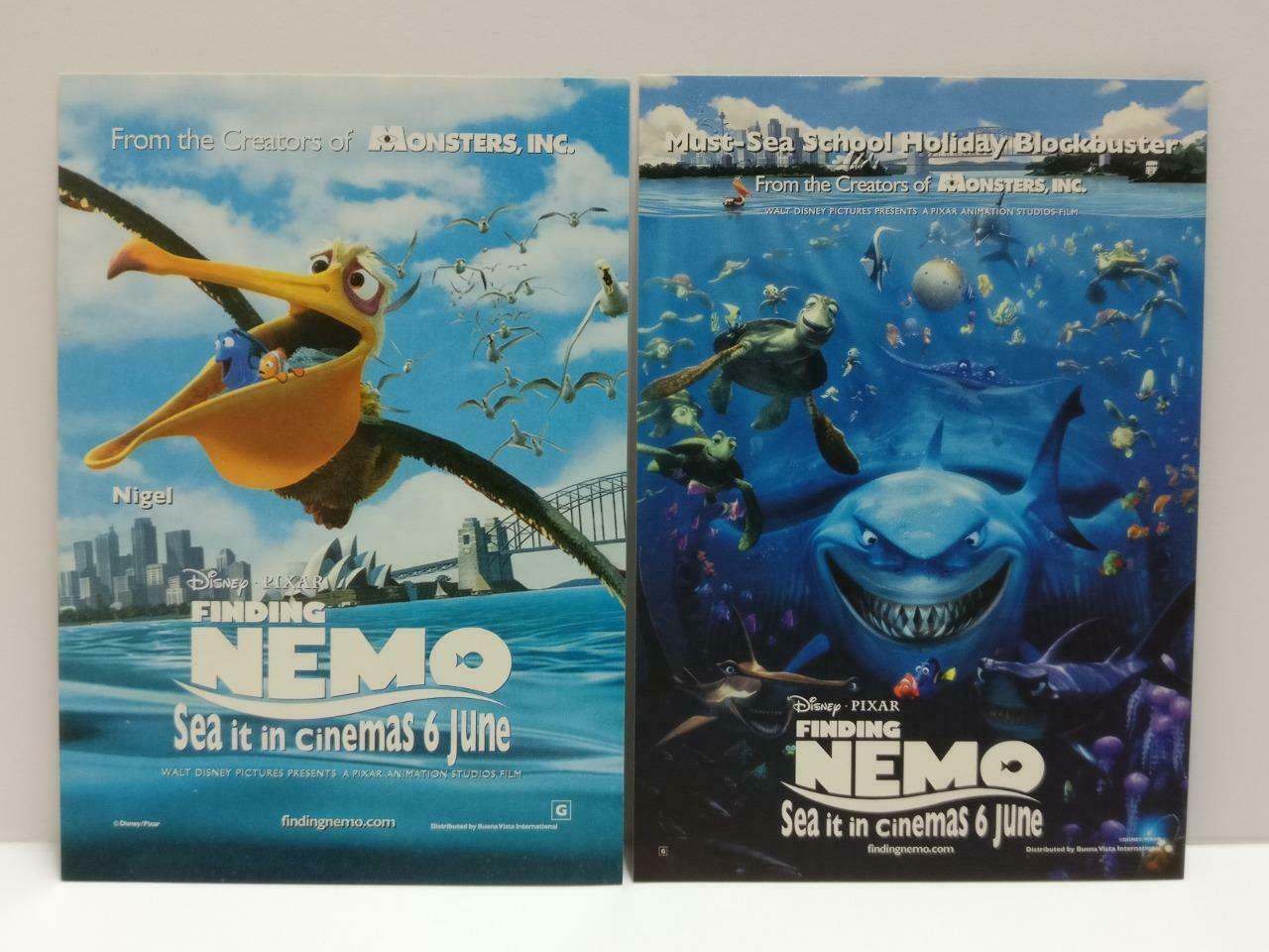LUCKYPIGEON888 Cartoon Movie Nemo Fish Shark Blue Sea Postcard Lot Of 14 E0456