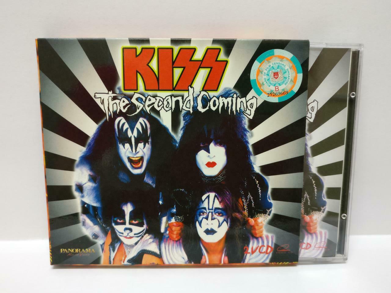 KISS The Second Coming 2000 Hong Kong 2x VCD Video CD Rare Censor Sticker CD454