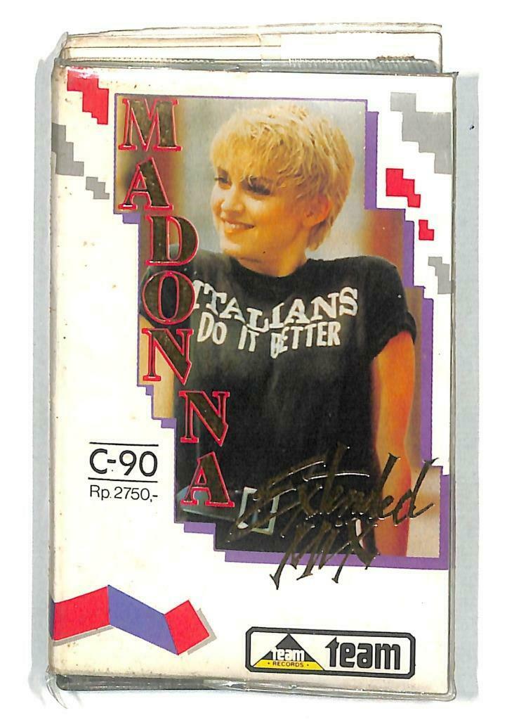 Rare Madonna True Blue Live To Tell Extented Mix Team Indonesia Cassette CT968