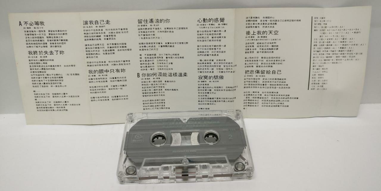 Taiwan Chief Zhao Chuan 赵传 我终于失去了你 磁带 卡带 Rare Singapore Cassette (CT331)